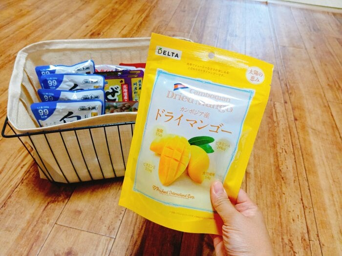 体調に合わせた食品もストックしておきます