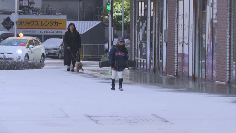【気象台】福岡県では8日夕方にかけ山地・平地ともに大雪に注意（8日午前5時25分発表）｜FNNプライムオンライン