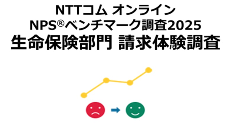 生命保険の請求体験を対象にしたNPS(R)ベンチマーク調査2025の結果を発表。NPS1位はソニー生命