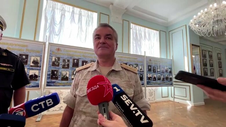 ロシアメディア 黒海艦隊司令官の映像公開「任務を果たしている」　ウクライナが“死亡”発表も健在アピール｜FNNプライムオンライン