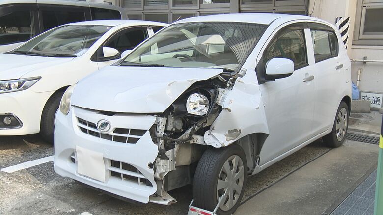契約等から特定…レンタカーで車に追突し玉突きで衝突した自転車の男性にケガさせ逃走か 50歳男を逮捕｜FNNプライムオンライン