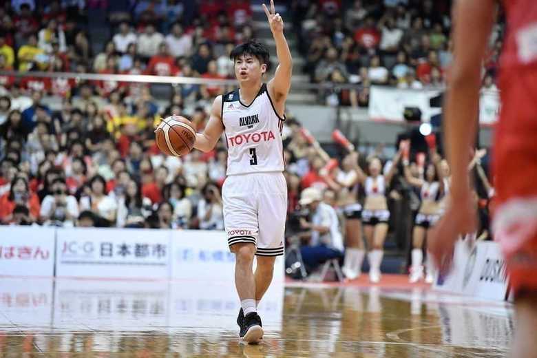 今季の安藤は試合を支配できる司令塔を目指す ©ALVARK TOKYO