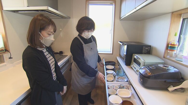 片付いた収納を見て驚く