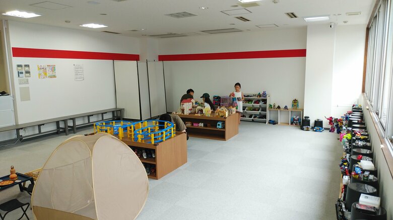 3階にあるので　外から見られることはない