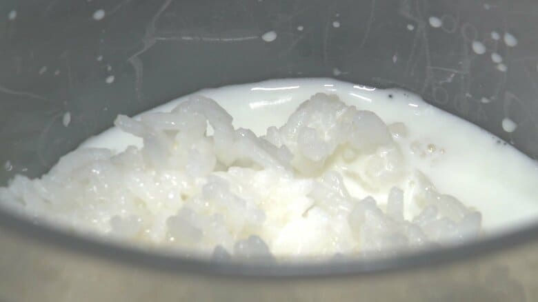 粒感を残した食感にするため試行錯誤し、約2カ月かけて完成にこぎ着けた