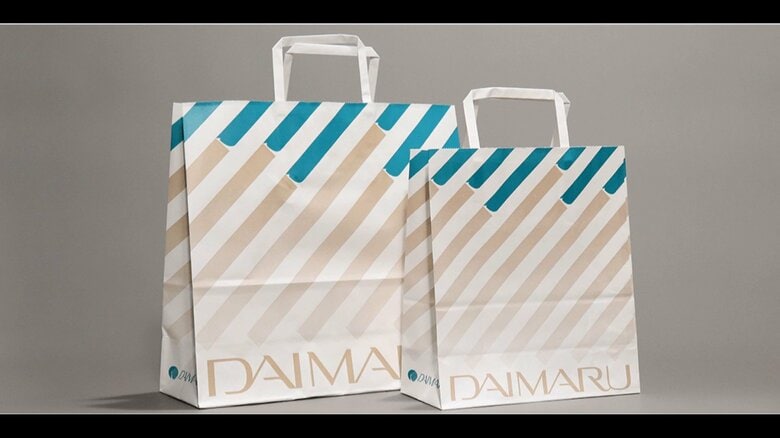 従来の大丸の紙袋