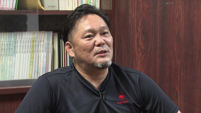 くんち出場を聞いて嬉しかったと語る　掛水雅寛さん（52）