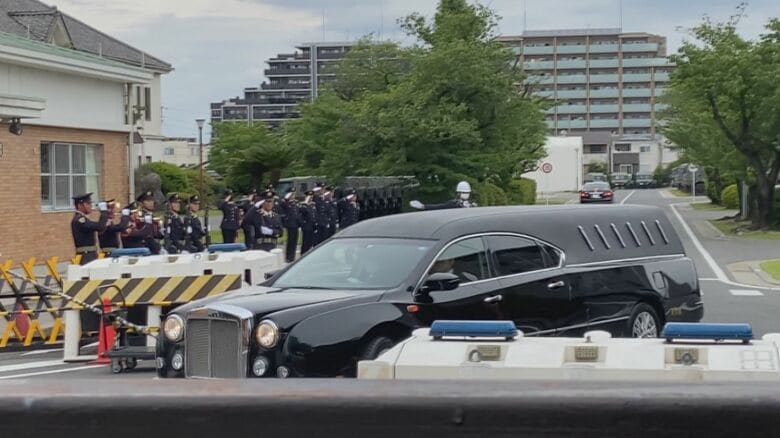 陸上自衛隊の守山駐屯地　6月21日