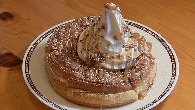 熊本産の栗使った『シロノワール くまもとモンブラン』蒲島知事とくまモンが試食