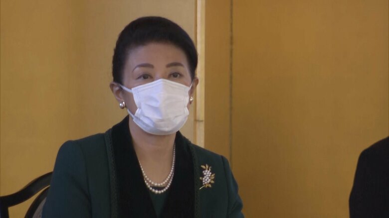 皇宮警察の武道大会を観戦された　12月13日