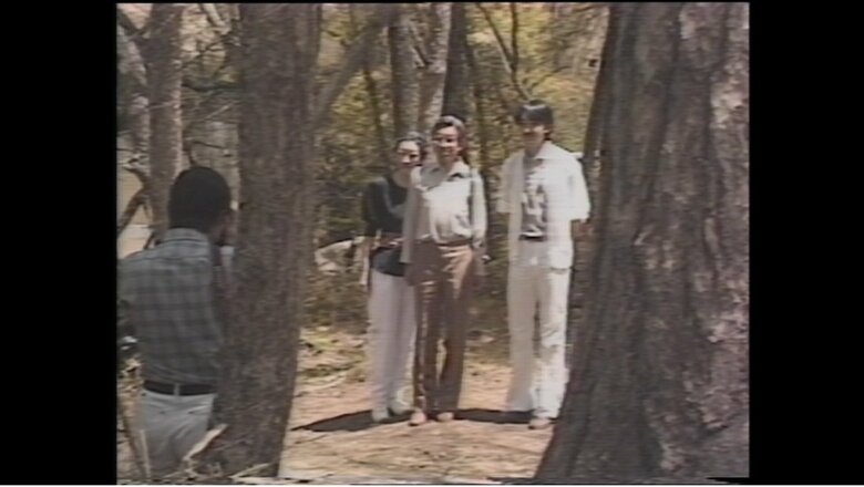 日光はご家族4人でハイキングされたこともある思い出の地　1987年撮影