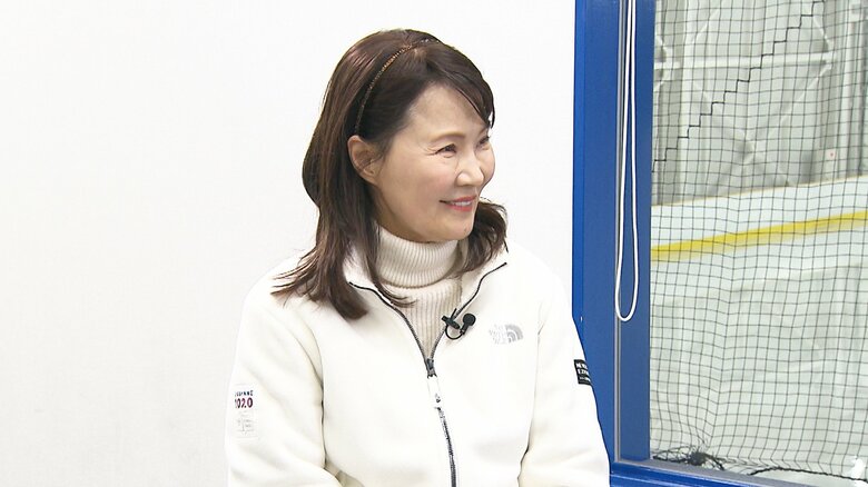 島田が師事する濱田美栄コーチ