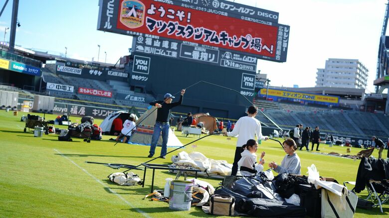 78区画323人の参加者が全国からマツダスタジアムに集結