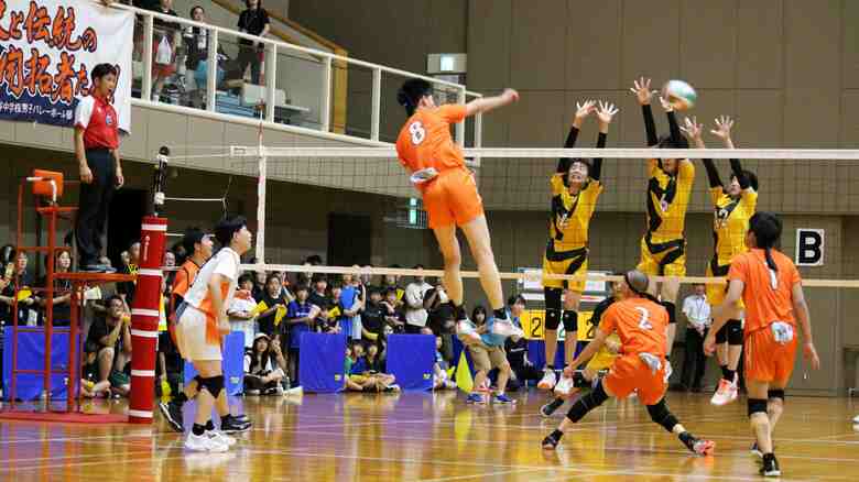北海道中学校バレーボール大会・決勝戦（2025年8月）