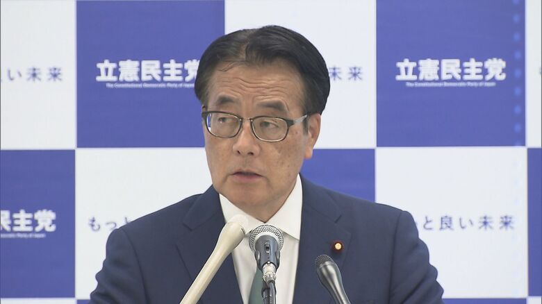 立憲民主党　岡田克也 幹事長