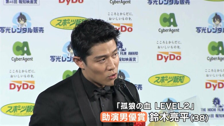 鈴木亮平さん　「孤狼の血 LEVEL2」で悪役を演じた