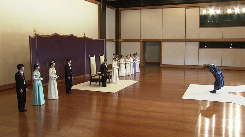 各国の駐日大使らの祝賀