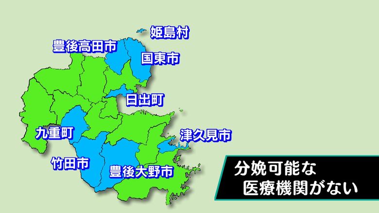 分娩可能な医療機関がない市町村