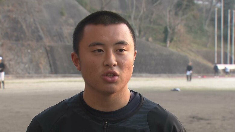 壱岐高校の浦上脩吾主将「まずは選ばれることを願っている」