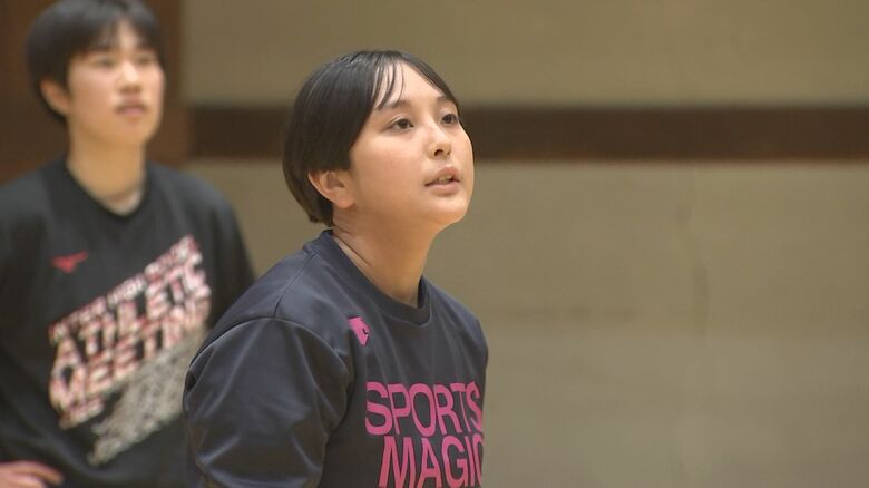 リベロ・内澤璃々選手（３年）