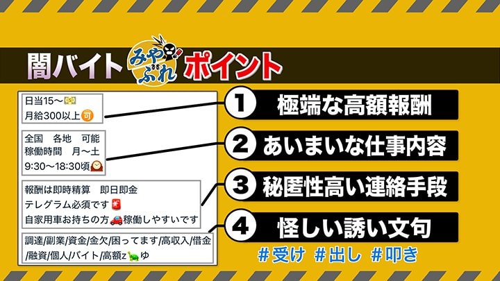 見抜くポイントは4つ