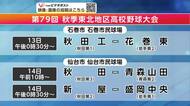 秋季東北高校野球大会、組み合わせ決まる　秋田県第1代表・秋田工は花巻東（岩手第2代表）と対戦