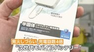 モバイルバッテリーの寿命は2～3年　発火しづらく充電回数4倍の“次世代型”に注目　持ち運び・保管用ケースで発火時の被害を軽減