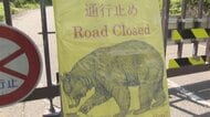 観光客2人が襲われた称名滝付近で警戒続く　滝に続く道路はゲートを閉鎖して15日も通行止め　富山県が警報延長を決定