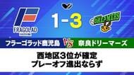 フラーゴラッド鹿児島　プレーオフ進出ならず