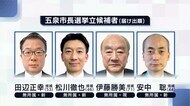 五泉市長選挙が告示 現職・新人あわせて4人が立候補【新潟】