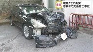 沖縄・恩納村で車が電柱に衝突 女性が死亡