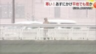 松江と鳥取で「初雪」観測　今季最強寒波で山地は氷点下の寒さと積雪　急激な寒さに困惑の声
