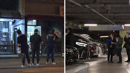 車内に消火器まかれ…羽田強盗未遂で使用されたとみられる逃走車両を発見　上野4億円強盗との関連は？香港の強盗では初公判