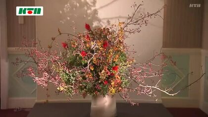 いけばなの祭典始まる「生け花のよさを若い人に伝えていきたい」3～90歳までの作品 約100点を展示