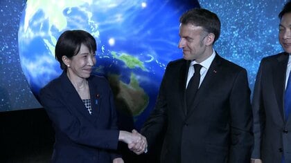 「日本が誇る技術」高市総理がフランスのマクロン大統領と宇宙関連企業を視察　宇宙ごみ除去などで高い技術力
