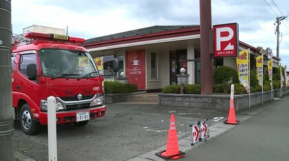 ２日連続でファミリーレストランのトイレから煙　消防が駆け付けるも火は確認されず　原因を調査中〈宮城〉
