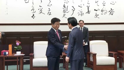 台湾の頼清徳総統が加藤勝信前財務相らと会談…経済安全保障などで協力拡大に期待示す　中国政府は反発