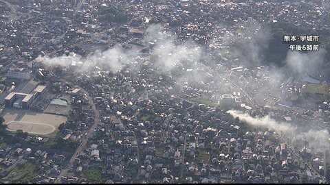 熊本市民「前回の本震より強く長く感じた」　複数箇所で火災、地割れ、崖崩れも　令和8年熊本地震
