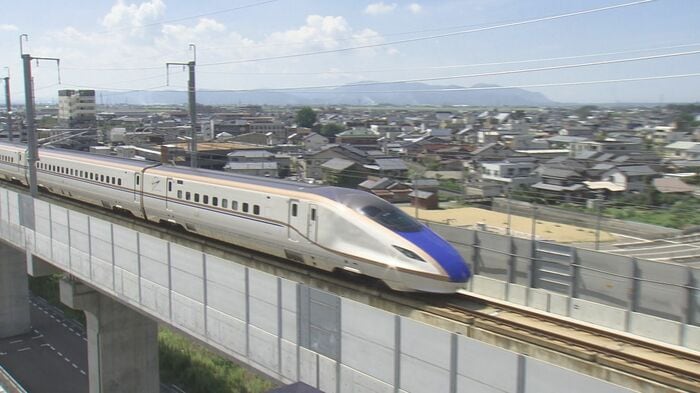 県内に延伸した北陸新幹線