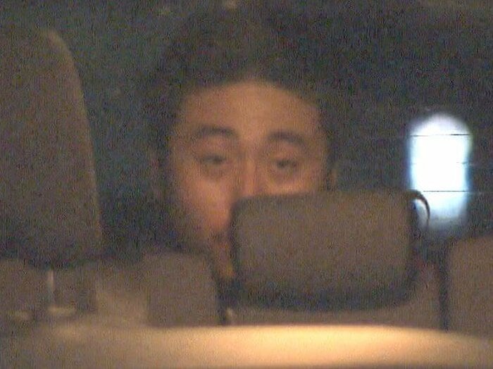 青木政憲容(31) 長野中央警察署に移される(5月26日夜)