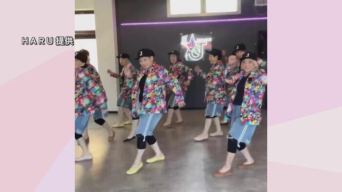 高齢者のヒップホップダンスチーム