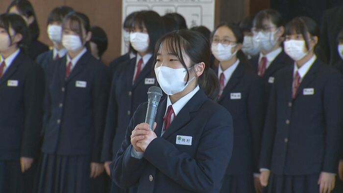 坂井輪中学校 岡村凜さん