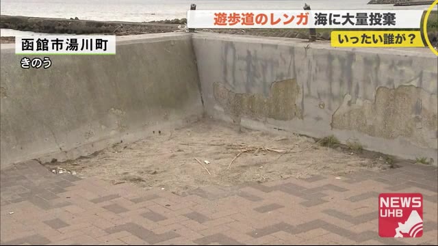 「考えられない…誰が?」遊歩道の