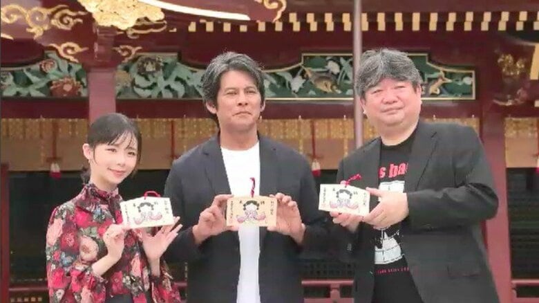 織田裕二さんや趣里さんが太宰府天満宮へ　映画「踊る大走査線N.E.W.」ヒットを祈願　18日に全国で公開　福岡｜FNNプライムオンライン