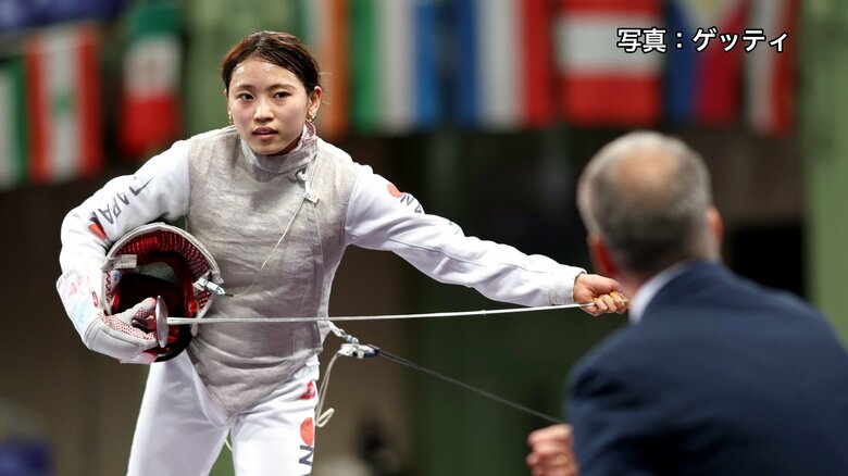 【速報】フェンシング女子フルーレ団体準決勝　日本はイタリアに敗れ3位決定戦へ　女子初のメダル懸けカナダと対戦｜FNNプライムオンライン