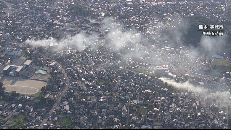 地震により地盤緩む恐れ　熊本県の熊本市・宇城市など15市町村で土砂崩れ基準を引き下げ【令和8年熊本地震】｜FNNプライムオンライン