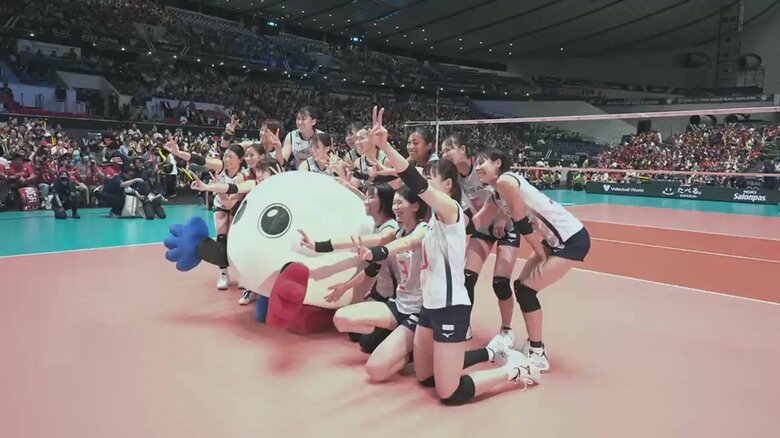 女子バレー・パリ五輪予選　日本代表、開幕3連勝をかけプエルトリコ戦へ｜FNNプライムオンライン