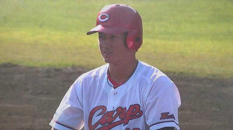 カープ佐々木泰選手　１年目で侍ジャパンに追加招集　「技術的にも他のメンバーから吸収できる」山内泰幸｜FNNプライムオンライン