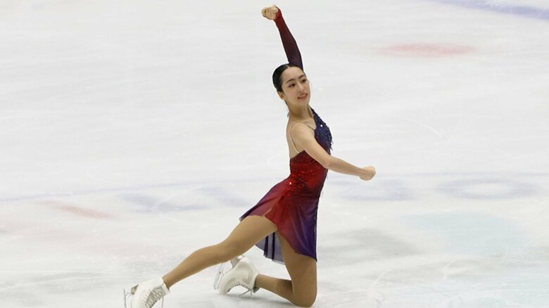 SPを首位発進し、FSでもノーミス演技を披露した櫛田育良