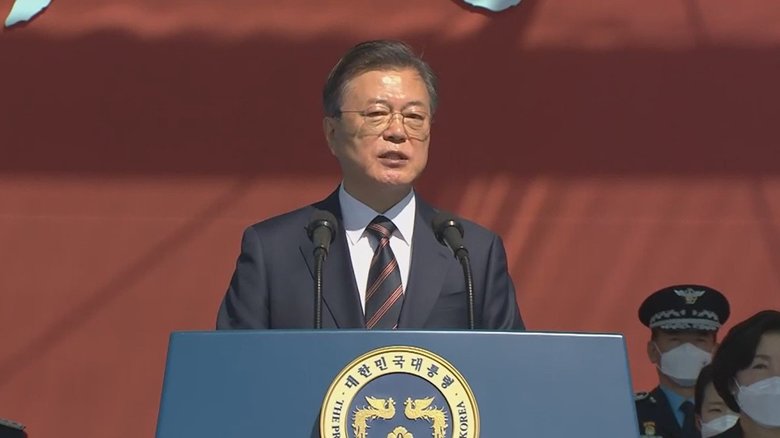金委員長が「口蜜腹剣」な人物と評価する文在寅大統領